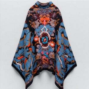 Zara Knit 🧶 Poncho